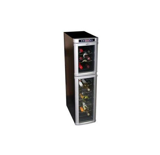 Koolatron Dual Zone 18-Bottle Thermoelectric Wine Cellar