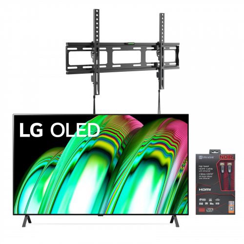 LG A2 55 INCH 4K SMART OLED TV BUNDLE - BLACK