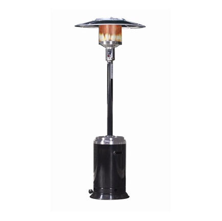 Paramount 46,0000 BTU Black and Stainless Patio Heater