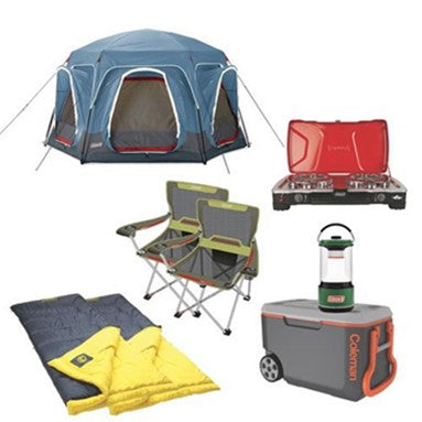 8 Piece Camping Package